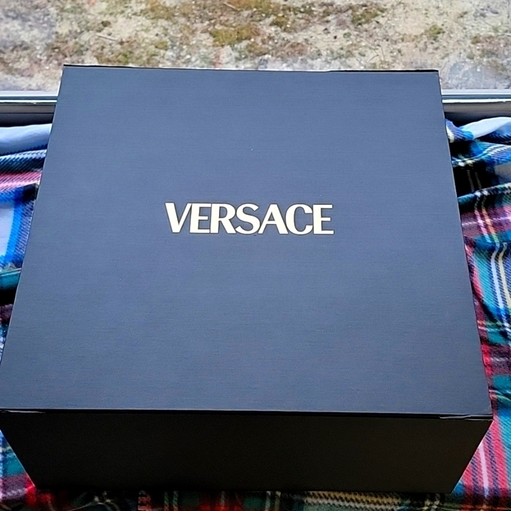 Extra Large Authenic Versace Gift Storage Box Emp… - image 2